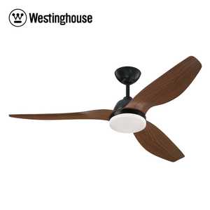 WH 24 שלטW CCT שחור+עץ ייחודי Magnolia 52 DC מאוורר תקרה