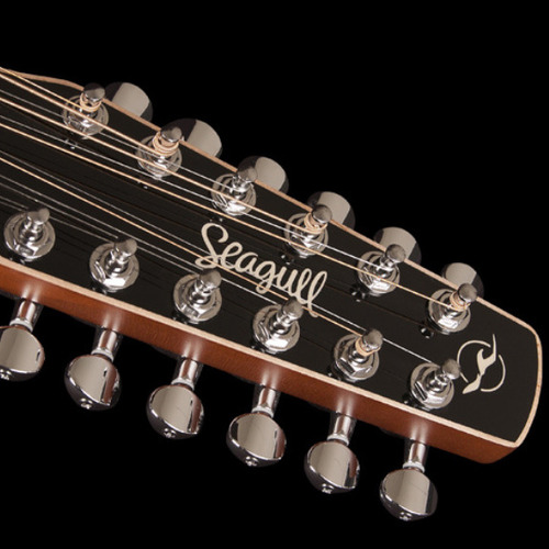 גיטרה אקוסטית 12 מיתרים מוגברת דגם S12 CONCERT HALL CW מבית Seagull