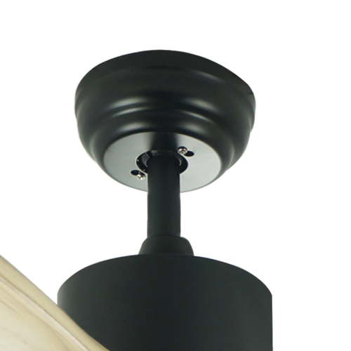 NORTHER 42 שחור+עץ עם תאורה שלט WIFI DC SWAN מאוורר תקרה