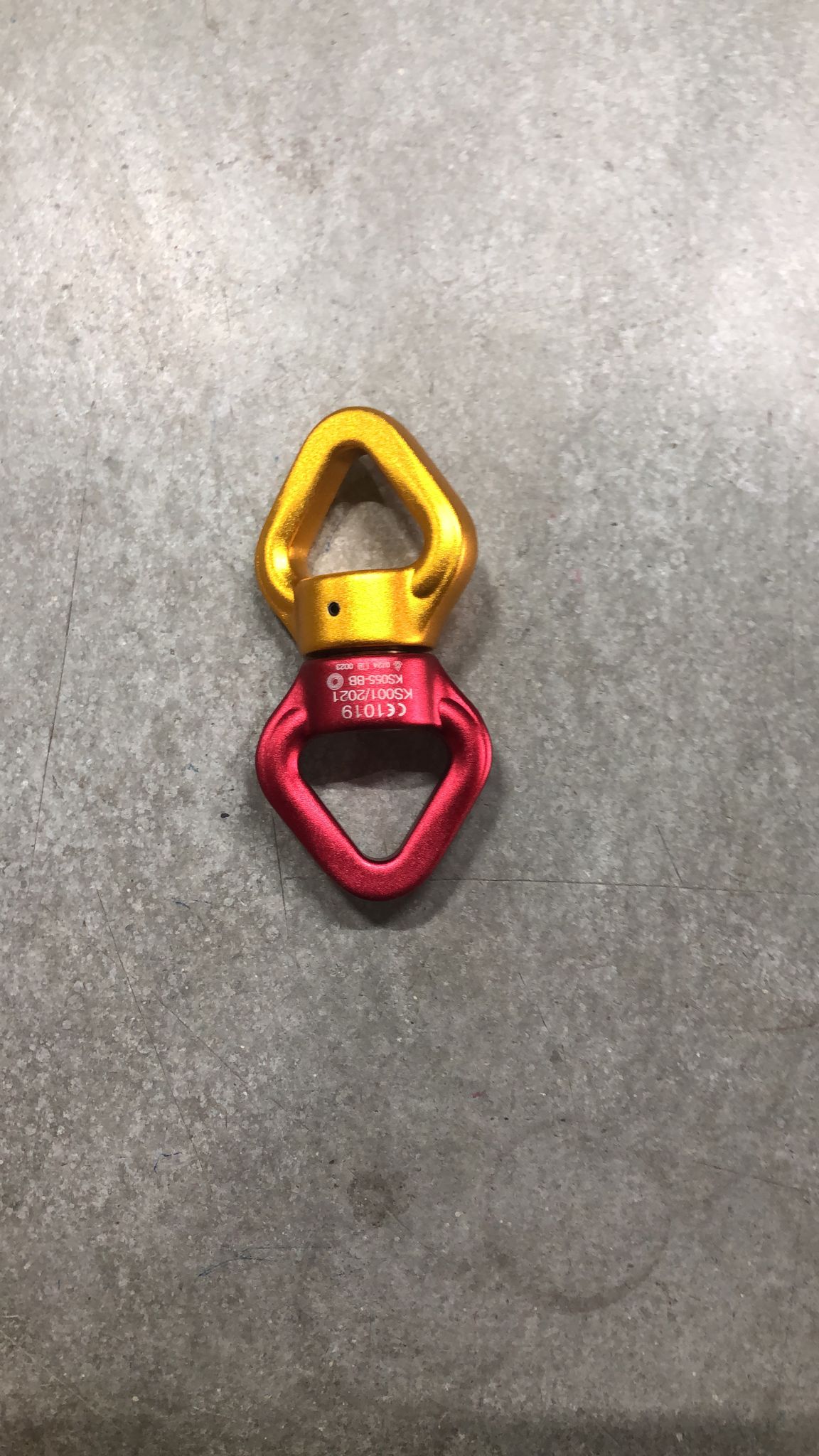 ROPE ACCESS Swivel - טבעת גלישה דו כיוונית סביבל 45KN