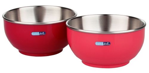 זוג קערות נירוסטה 250 מ