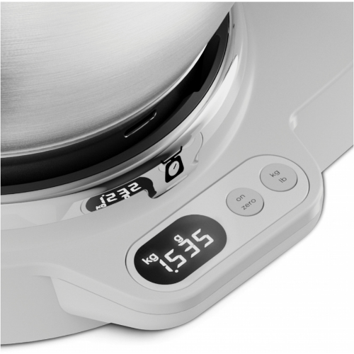 מיקסר קנווד 7 ליטר עם משקל מובנה Kenwood Titanium Chef Baker XL KVL65.001WH