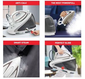 מגהץ ‏אדים ‏אופציה לגיהוץ אנכי Tefal GV9567E1 טפאל