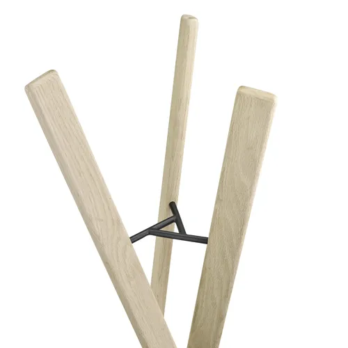 סטנד תלייה דקורטיבי עץ אלון RAKKU Coat rack