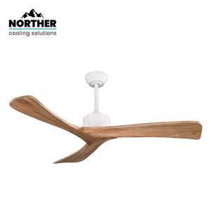 NORTHER שלט שחור+עץ+ DC.52 מ" OXFORD מאוורר תקרה