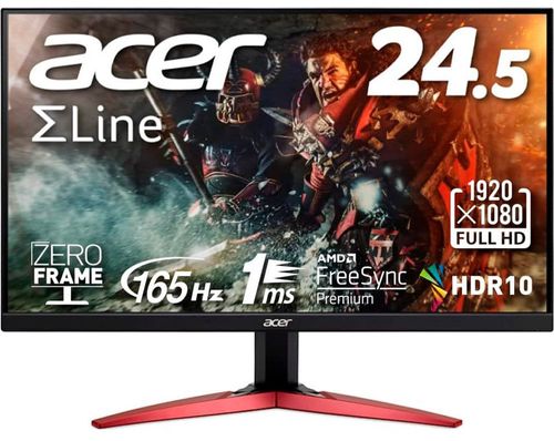 מסך מחשב ‎ Acer Nitro 24.5'' KG251QX Widescreen LCD Monitor / UM.KX1EE.006אייסר