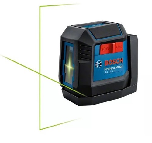 פלס לייזר צלב ירוק GLL 12-22G מבית BOSCH בוש