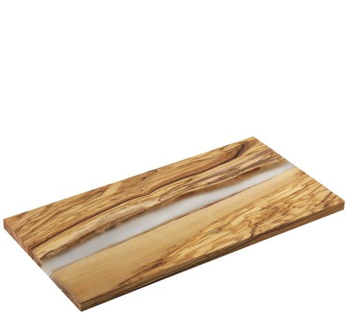 בוצ'ר הגשה עץ זית/שקוף serving board