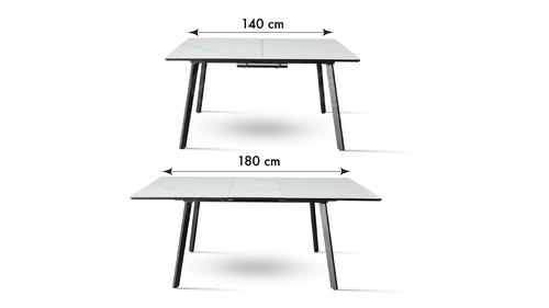 שולחן אוכל נפתח מקרמיקה דגם אוליביה