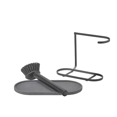 מתקן עם מברשת ניקוי למטבח פחם DHUVA Flushing set