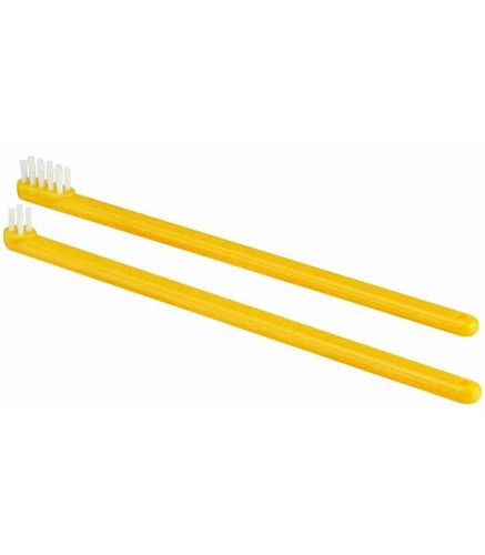 זוג מברשות שיניים רכות לתינוק 