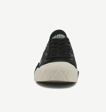 נעלי סניקרס פלדיום בצבע שחור | 36-47 | PALLADIUM ACE CITY SHELL LOW 2 UNISEX BLACK 74452-008-M 