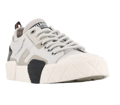 נעלי סניקרס פלדיום בצבע אפור | 36-47 | PALLADIUM ACE CITY SHELL LOW 2 UNISEX GRAY 74452-096-M 