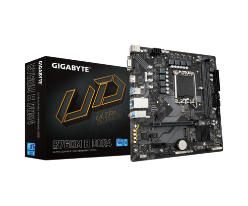 לוח למעבדי אינטל Gigabyte B760M H DDR4 Micro Atx LGA1700