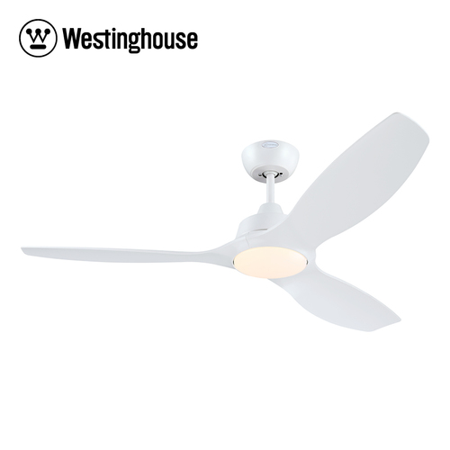 WH 24 ושלטW CCT לבן מט Montana 52 DC מאוורר תקרה