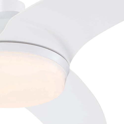 WH 36 ושלטW CCT לבן מט Valeria 52 DC מאוורר תקרה