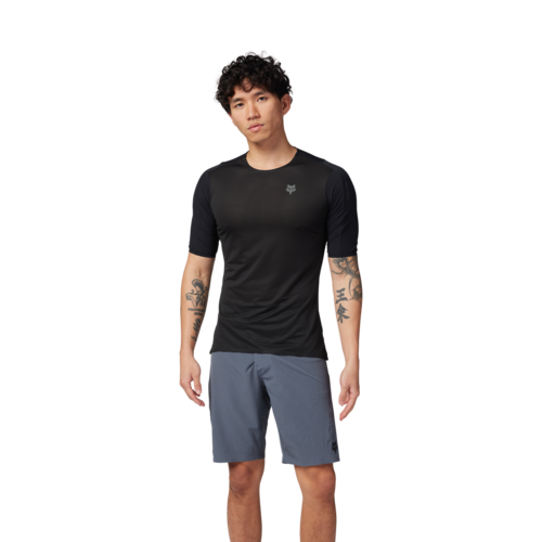 חולצת לאופניים פלקסאייר  שחור - FLEXAIR SS JERSEY ASCENT V25