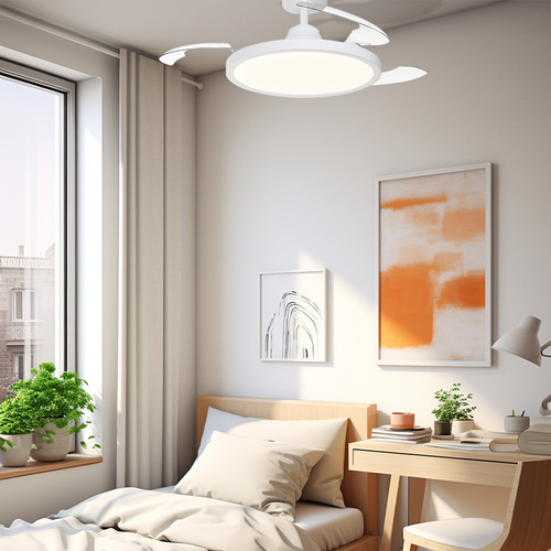 WH 40W כנפיים מתקפלות 42''+שלט LAGUNA DC מאוורר תקרה