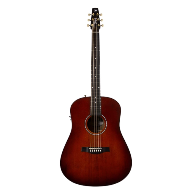 גיטרה אקוסטית מוגברת Seagull Maritime SWS Mahogany Burnt Umber GT Presys II