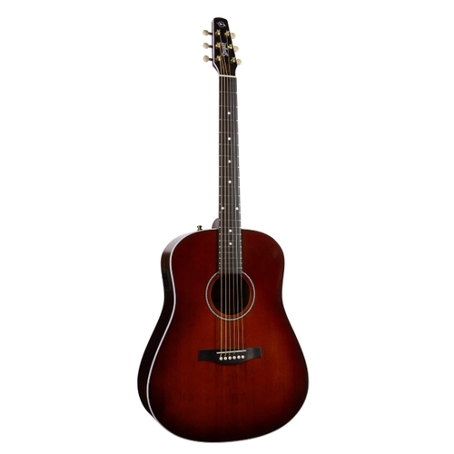 גיטרה אקוסטית מוגברת Seagull Maritime SWS Mahogany Burnt Umber GT Presys II
