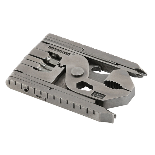 מולטיטול Swiss Tech Micro-Max Xtreme דגם ST53130 עם 22 כלים מפלדת אל-חלד בעיצוב קומפקטי לנשיאה בכיס