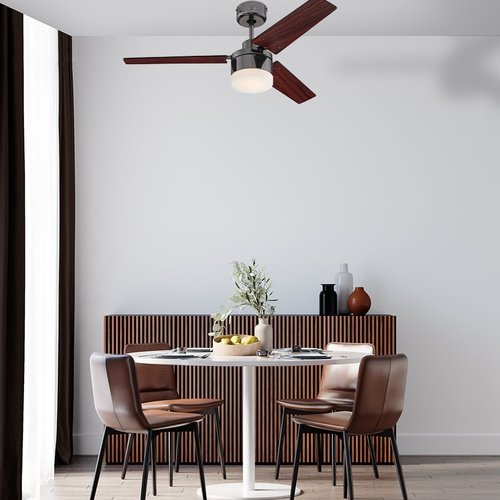 Westinghouse 17W שחור מטאל 42''+שלט MARINO מאוורר תקרה