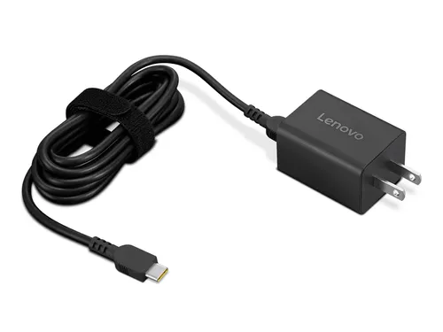 מטען לנייד Lenovo 65W Slim GaN AC Adapter (USB Type-C) 4X21R04789