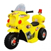אופנוע 6V צ'קלקה צהוב 0222