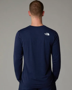 חולצת טי ארוכה גברים 24/7   THE NORTH FACE כחול 