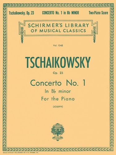 ספר תווים Tchaikovsky Concerto No. 1 in B-flat minor, Op. 23