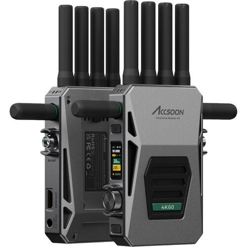 מערכת מקלט ומשדר וידאו אלחוטי Accsoon CineView Master 4K SDI/HDMI