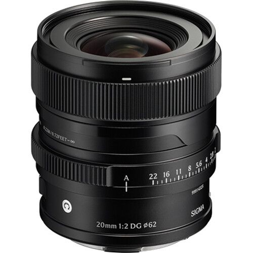 עדשת Sigma 20mm f/2 DG לסוני