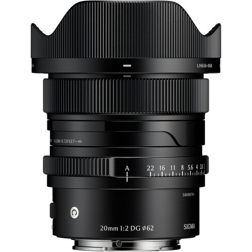 עדשת Sigma 20mm f/2 DG לסוני
