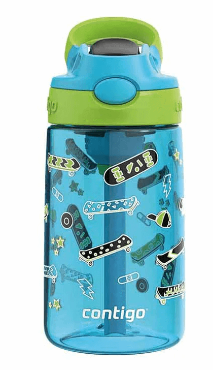 בקבוק לילדים 420 מ"ל סקייטבורד קונטיגו | Contigo Gizmo Flip