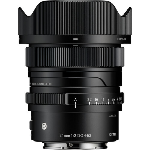 עדשת Sigma 24mm f/2 DG לסוני