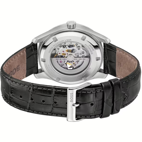 HUGO BOSS 1514234 גברים מנגנון אוטומטי יבואן רשמי אחריות ושירות בכל הארץ