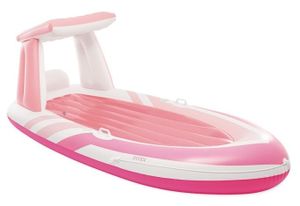 מזרן סירה עם גגון ומקומות לבקבוקים / פחיות דגם 58704