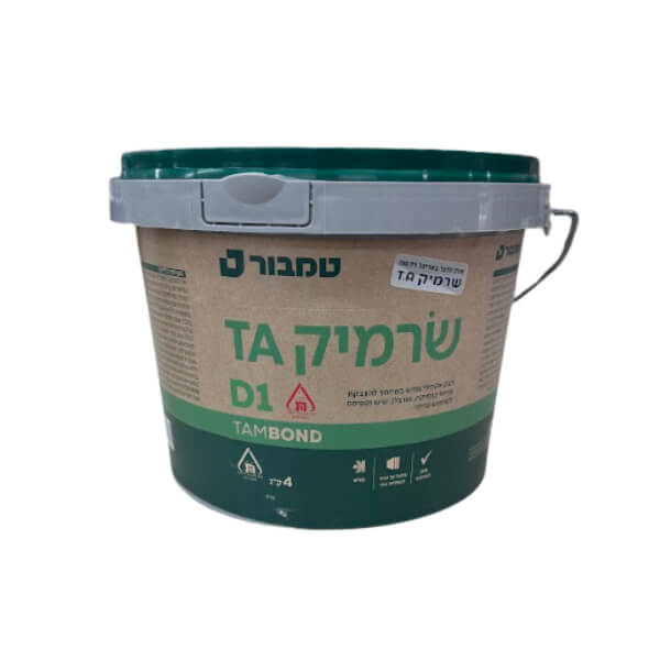 שרמיק D1 דבק אקרילי גמיש טמבור | 4 ק"ג