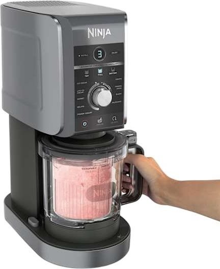  מכונת גלידה ביתית עם צג בעברית Ninja Creami NC503 | יבואן רשמי
