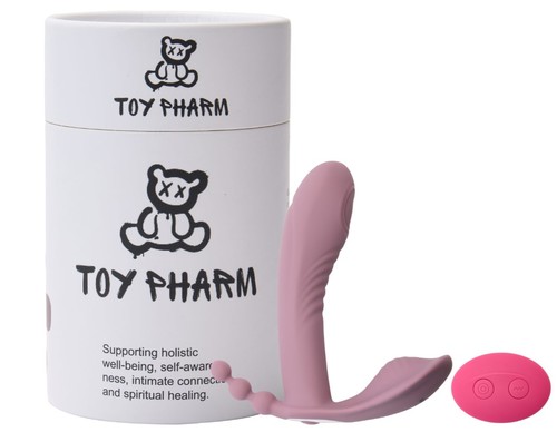 ויברטור יוקרתי עם שלט רחוק לעונג מדויק ToyPharm Jades Vibration