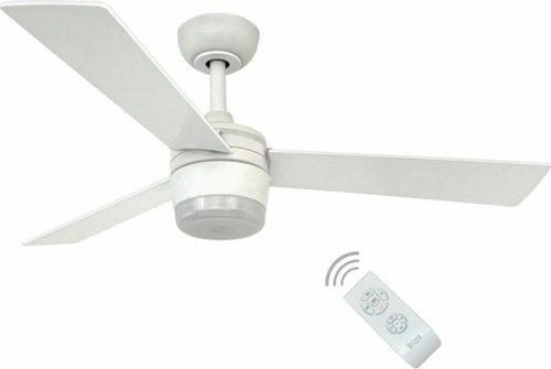 מאוורר תקרה 42'' עם תאורת LED ושלט רחוק מבית בריזה - צבע לבן