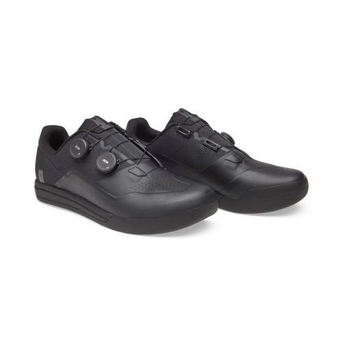 נעלי רכיבה פוקס פלאט שחור - FOX UNION FLAT BOA SHOE V25