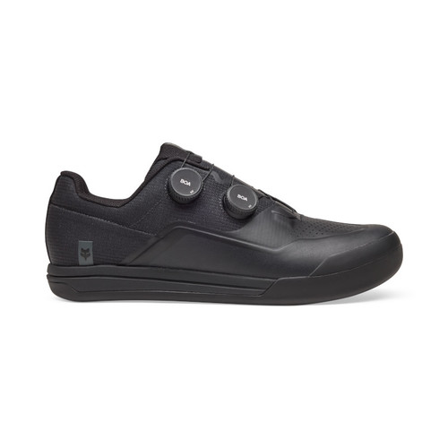 נעלי רכיבה פוקס פלאט שחור - FOX UNION FLAT BOA SHOE V25