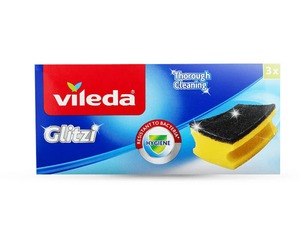 ספוגיות גליצי עמידות לחיידקים וילדה VILEDA תוצרת יעקבי