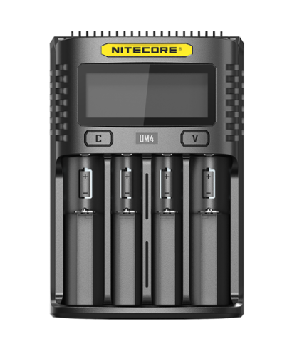 מטען סוללות דיגיטלי חכם NITECORE UM4 