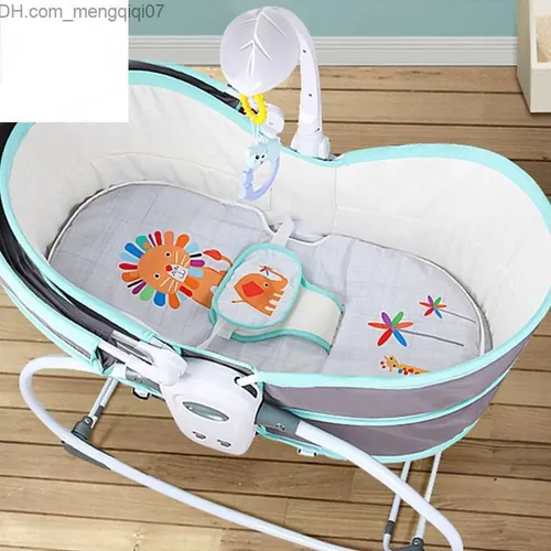 נדנדת טרמפולינה 5 ב 1 עם מובייל צעצועים