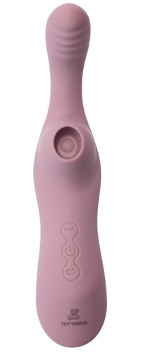 ויברטור גלי רטט בעיצוב יוקרתי לגירוי עמוק ToyPharm Natalies Shockwave Delight