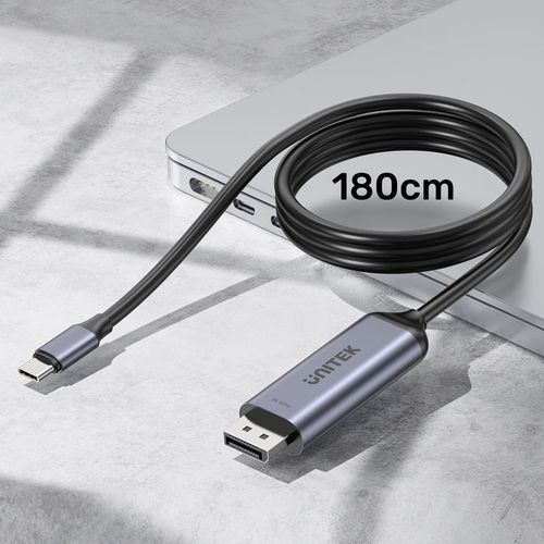 כבל מתאם  Unitek V1423DGY USB Type-C to DP  8K  