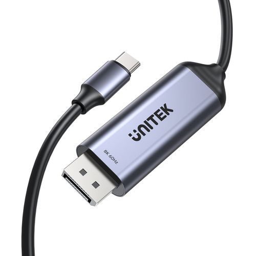 כבל מתאם  Unitek V1423DGY USB Type-C to DP  8K  