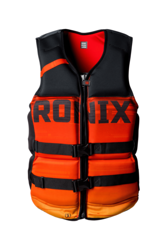 אפודת הצלה לגברים רוניקס כתום שחור -  RONIX MEGACORP SURF CAPELLA 3.0